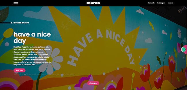 ejemplos de carruseles de internet: muros