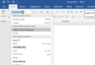 fuente de la palabra