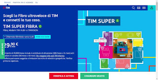 Lado de fibra TIM fibra TIM