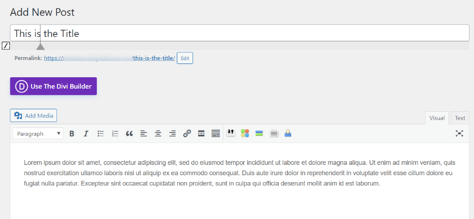 Separador de títulos de página