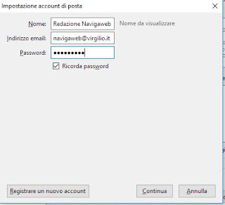 Configurar Thunderbird para Virgilio Correo de Virgilio en Thunderbird
