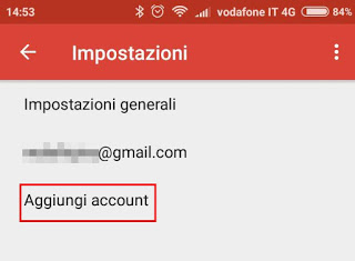 añadir cuenta Configurar Virgilio en Gmail