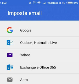 Gmail diferente Virgilio en Gmail