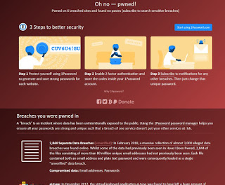 Advertencia de sitios comprometidos
