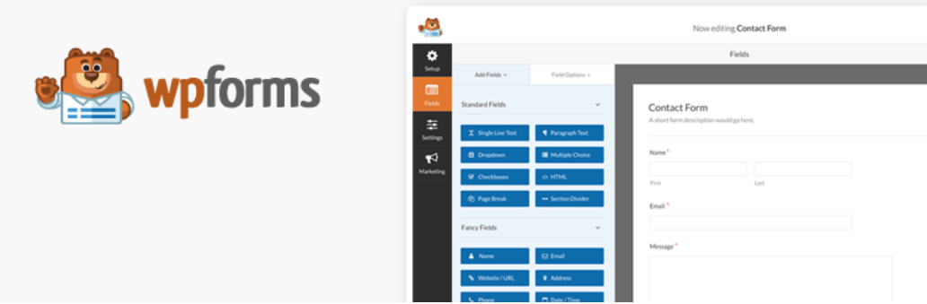 Complemento de WordPress de formularios WP.