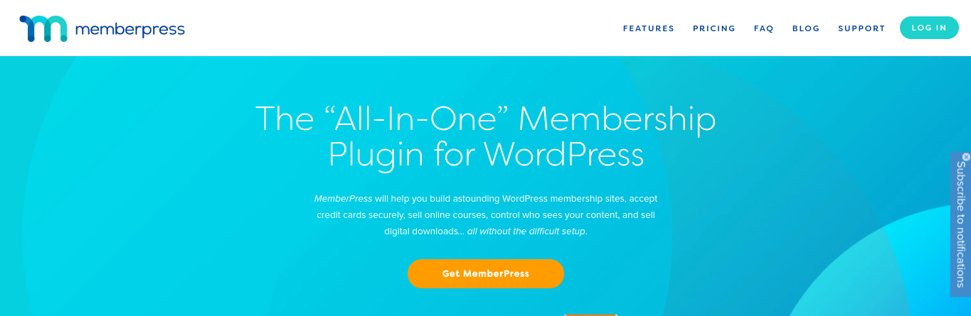 Sitio web de Member Press.