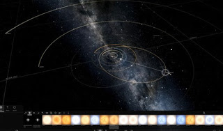 Aplicación Universe Sandbox el arenero del universo