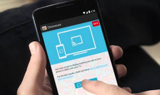 Televisor Chromecast cromo fundido