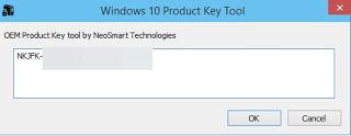 Utilidad de clave de producto de Windows 10 Utilidad de clave de producto