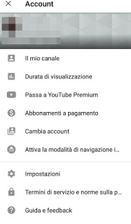 Aplicación de incógnito para YouTube aplicación de youtube