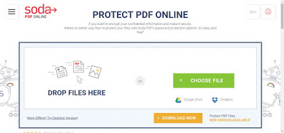 SodaPDFEn línea Sitio web de SodaPDF