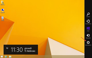 Panel de configuración de Windows 8.1