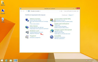 Panel de control de Windows 8.1