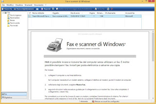 Programa de escáner y fax de Windows