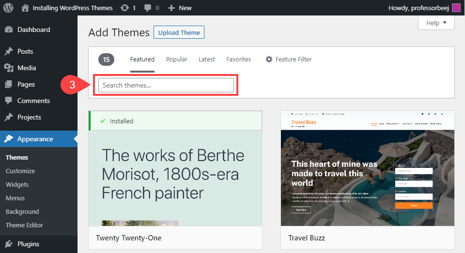 repositorio de temas wp