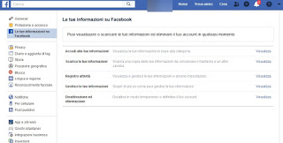 Descargar información de Facebook datos de facebook