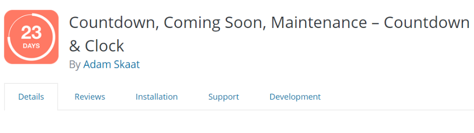 Constructor de cuenta regresiva
