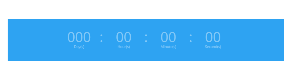 Módulo de temporizador Divi
