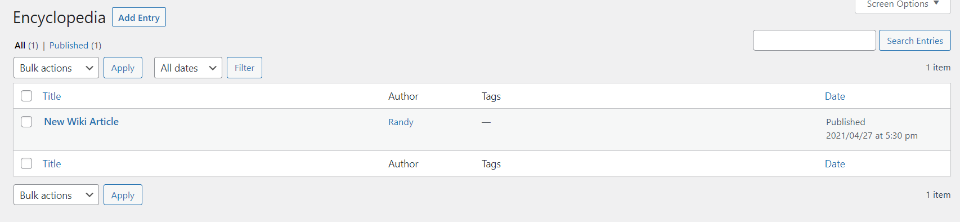 Enciclopedia Diccionario Wiki