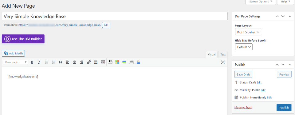 Una base de conocimiento muy simple