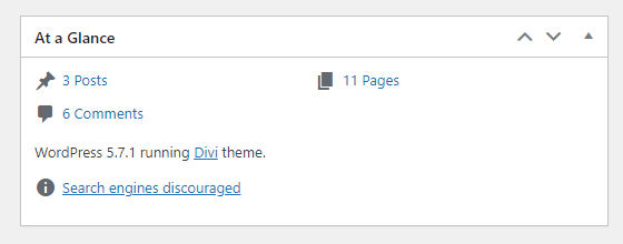WordPress de un vistazo