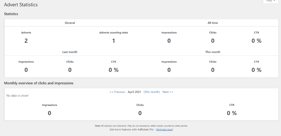 rotación de anuncios