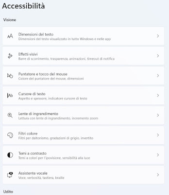 Menú de accesibilidad Accesibilidad