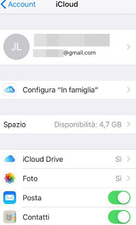 aplicación icloud iCloud
