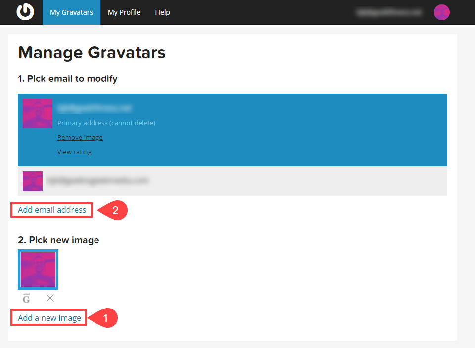 gravatar nueva imagen