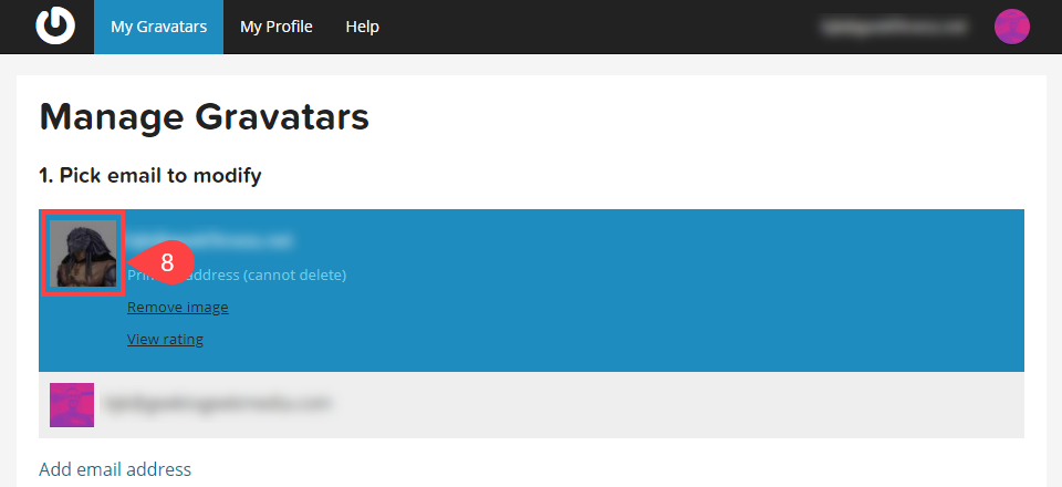 gravatar nuevo
