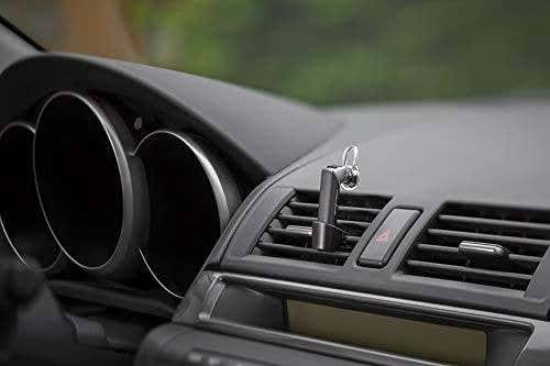 Plantronics Explorer 110 en un soporte en el coche