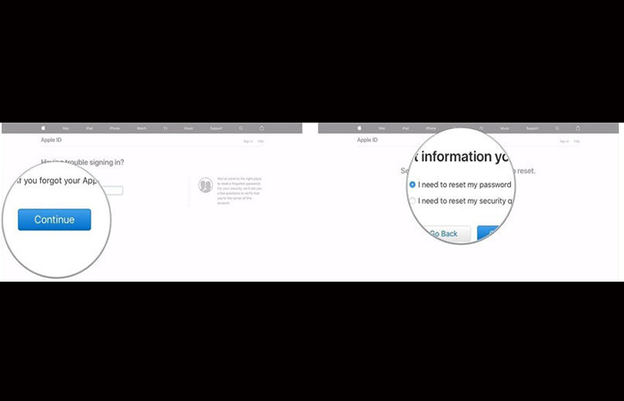 recuperar contraseña de icloud en ipad