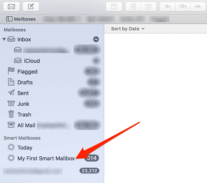 Cómo crear buzones inteligentes en Mail en Mac Recurso Wordpress