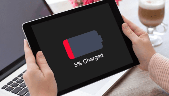 la batería de la tableta se agota rápidamente