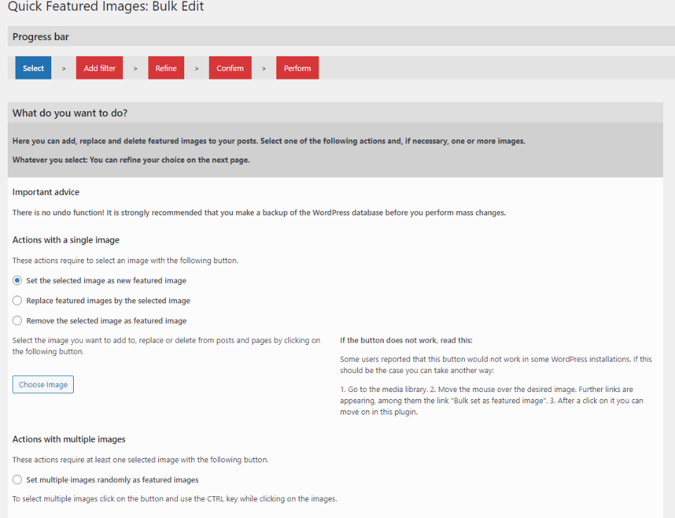 Imágenes destacadas rápidas