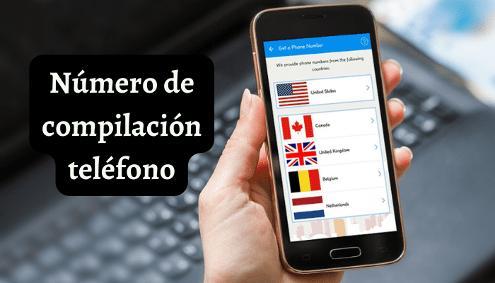 el número de compilación del teléfono