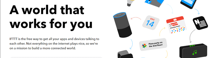 Publicidad para IFTT