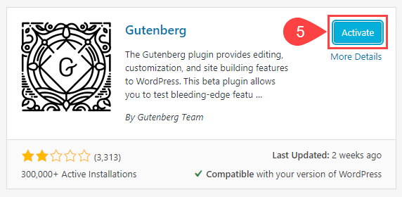 instalar y activar el complemento