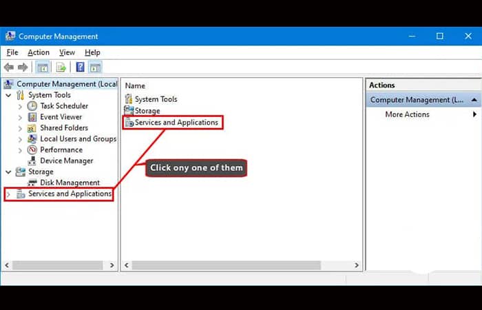 Reiniciar DHCP en administración de equipos
