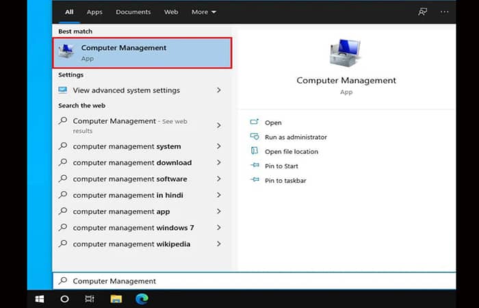 Reiniciar DHCP en administración de equipos
