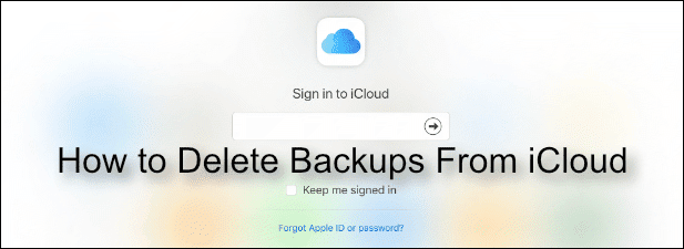 Cómo eliminar copias de seguridad de iCloud