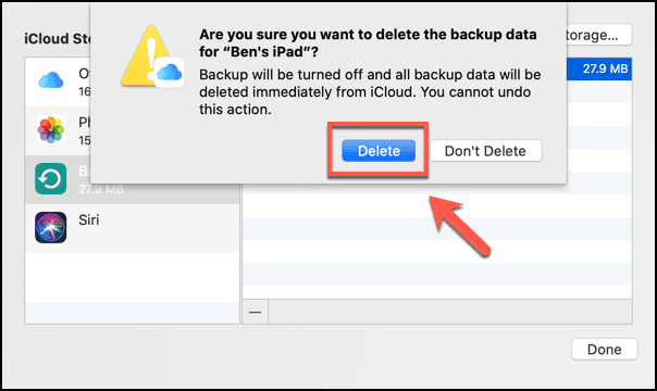 Eliminar ventana de confirmación