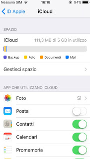 iCloud desde iPhone y iPad