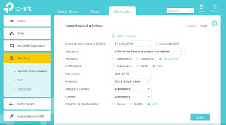 Configuración avanzada de Wi-Fi red inalámbrica avanzada
