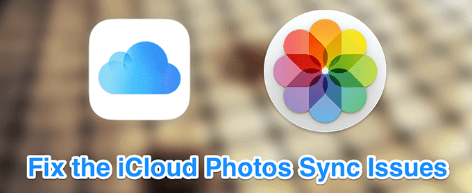 Solucionar los problemas de sincronización de fotos de iCloud