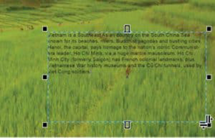 Colocar texto en CorelDraw