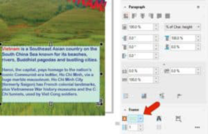 Poner texto en CorelDraw