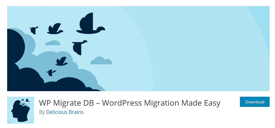 base de datos de migración de wp