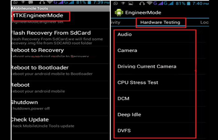 Subir el volumen de Android