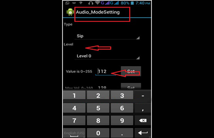 Subir el volumen de Android